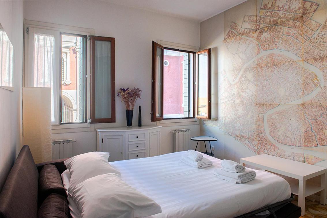 Alla Mappa, Meraviglioso Appartamento Con Vista Venetië Buitenkant foto